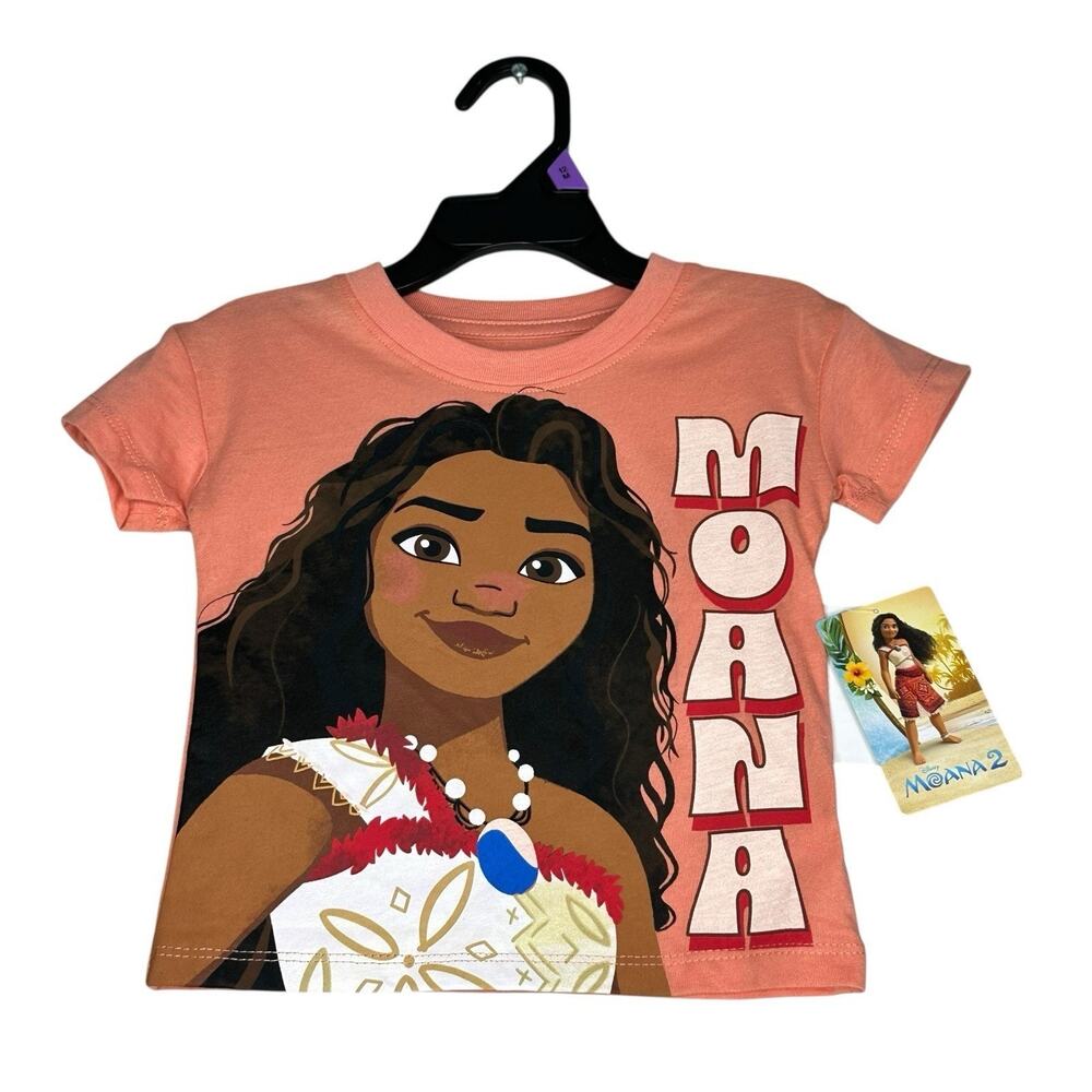 Disney Moana Toddler Short Sleeve Crewneck Tee size 12 Months New